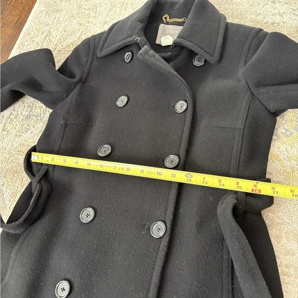 J. Crew Nello Gori Stadium Cloth Wool Trench Coat - Picture 9 of 11